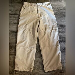 Men's Tan Pants baggy asf